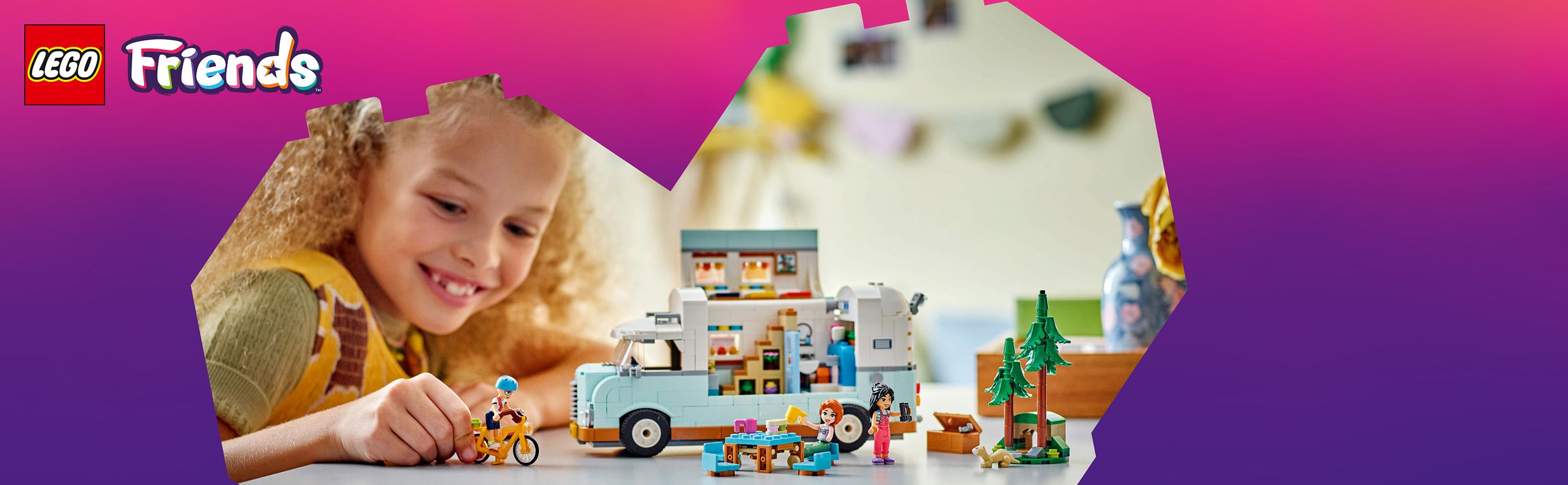 Zábavný výlet v&nbsp;karavane s&nbsp;postavami LEGO® Friends